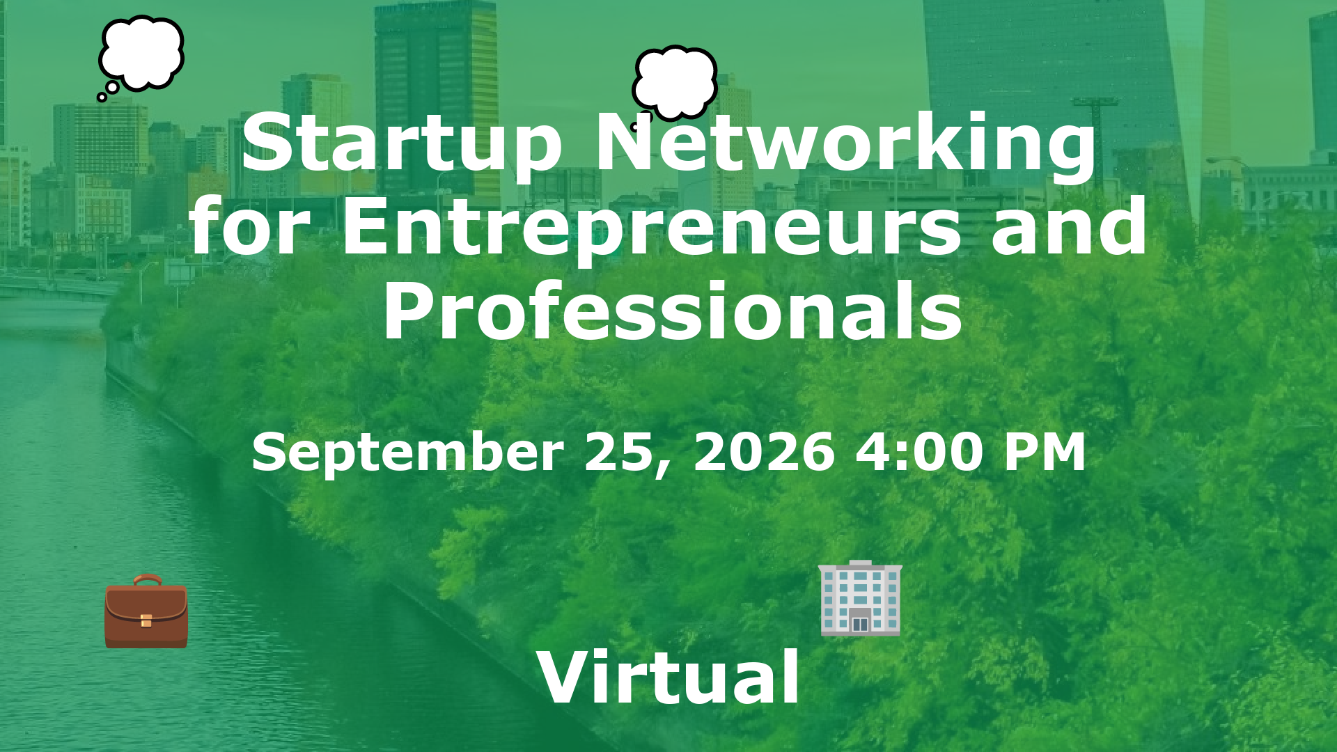 Startup Networking for Entrepreneurs and Professionals event image